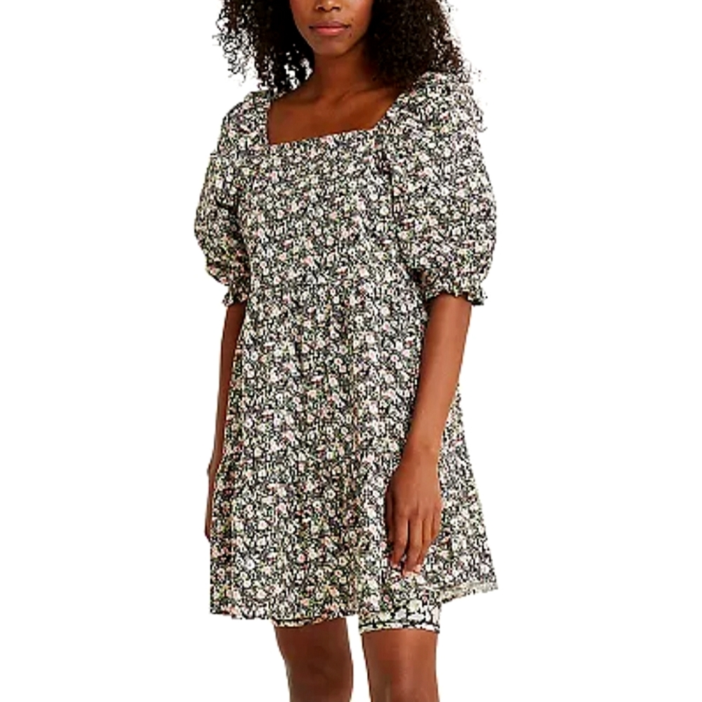 Levi's Willa Floral Puff Sleeve Dress NWT